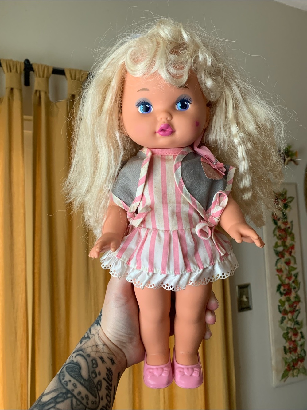 Vintage 80s L’il Miss Makeup Doll ORIGINAL CLOTHES